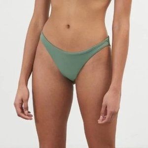 NWT MARA HOFFMAN Reva Bikini Bottom in Army Green size medium